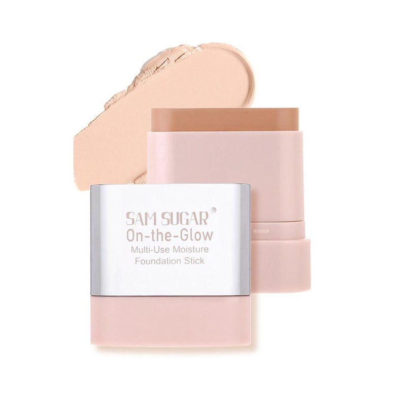 Foundation stick, long-lasting, non-transferable, concealing, oil-controlling, moisturizing, and creates a natural, bare-faced look.